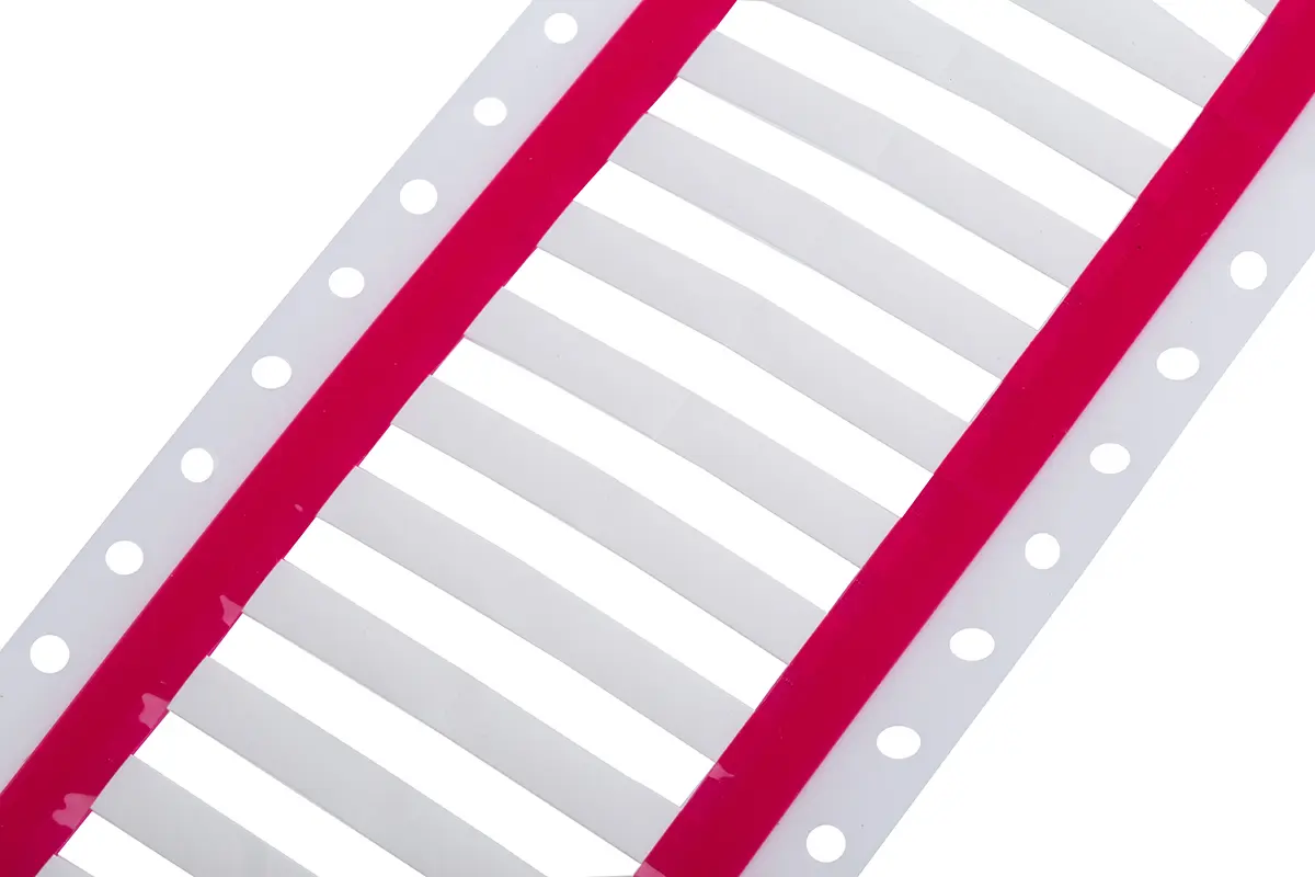 RS PRO Kabelmarkierung, Weiß, Ø 1.1 mm - 2.7 mm x 3.2 mm