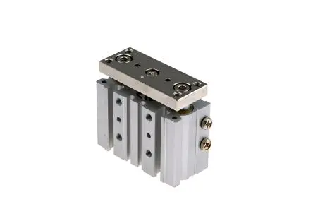 Produktfoto 1 von SMC Pneumatik-Führungszylinder 10 mm Doppeltwirkend, Bohrung Ø 16 mm bis 1 MPa