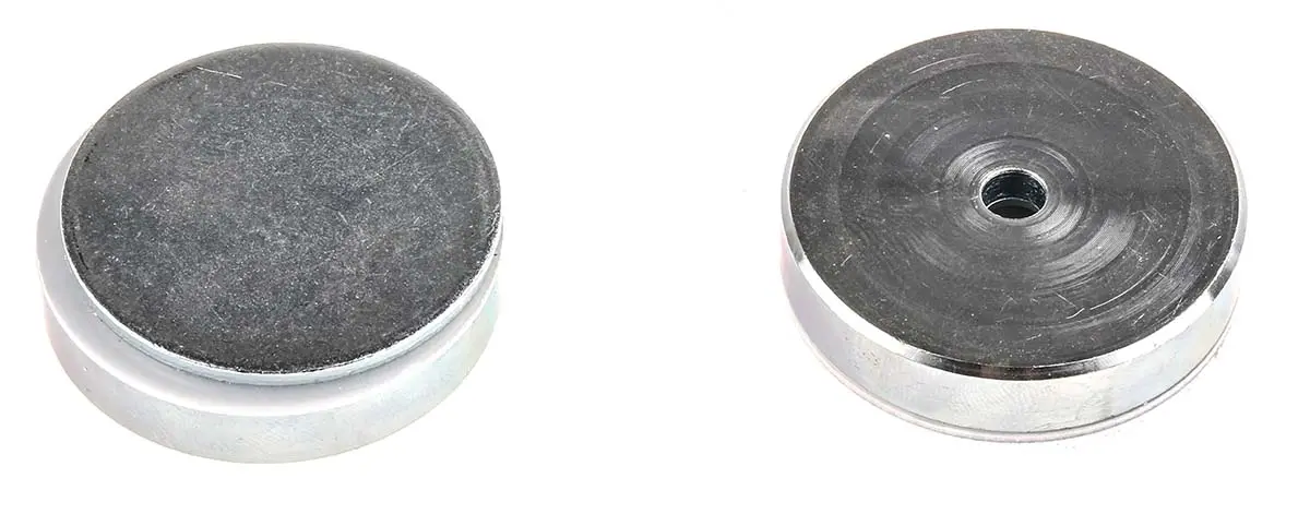 Produktfoto 1 von Eclipse Neodym Magnet, 40 mm, 50 kg Schraubbefestigung x 8 mm, L. 8 mm