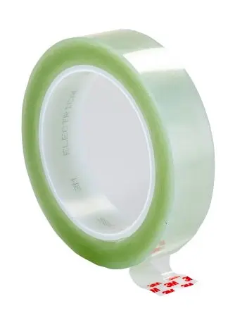 Produktfoto 1 von 3M Tape 5 Polyethylenterephthalat Isolierband Klar, Stärke 0.06 mm x 25mm x 66 m, 0 °C bis 130 °C