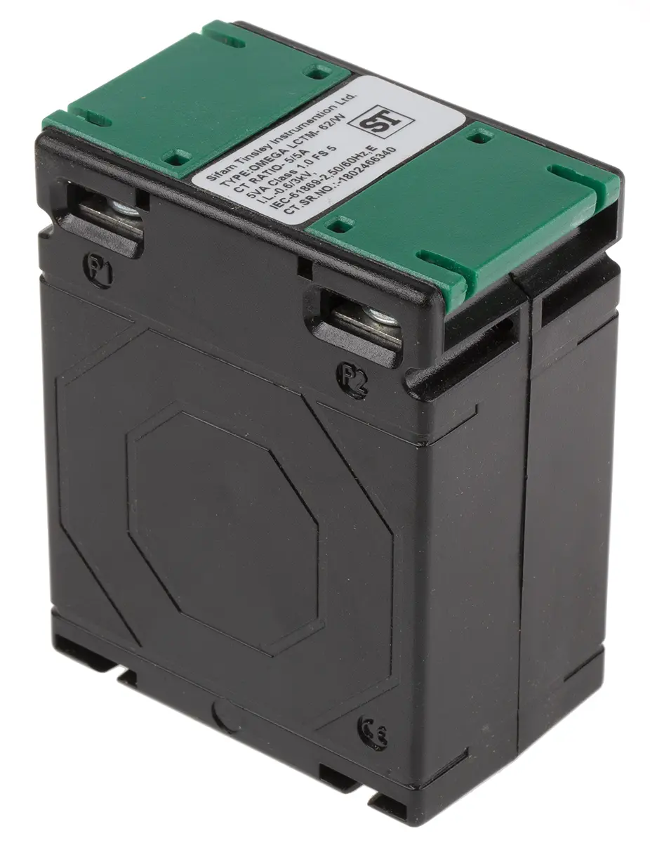 Produktfoto 1 von Sifam Tinsley Omega XMER Stromwandler 5 A, Oberfläche, 5 VA