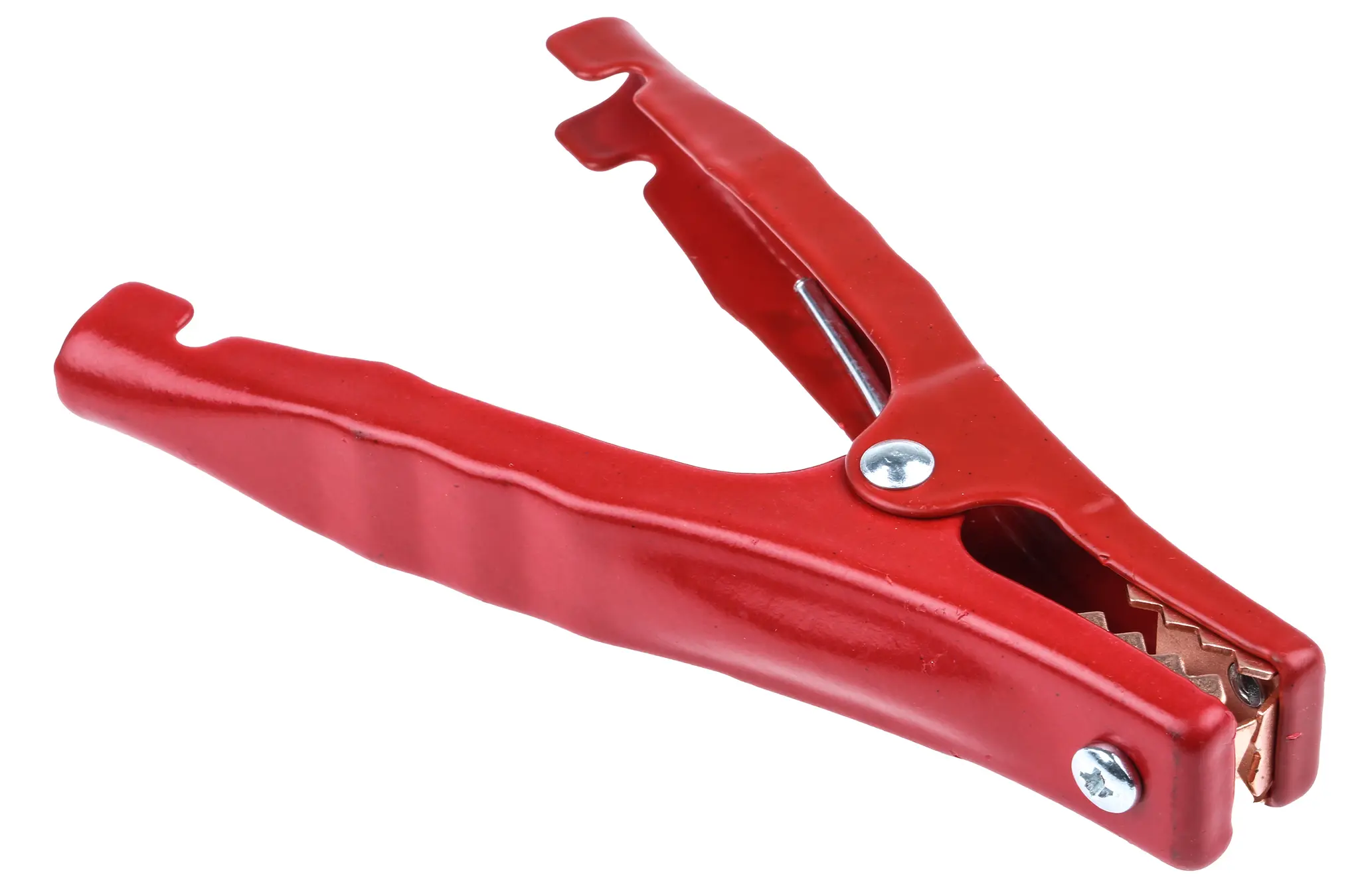 Produktfoto 1 von Mueller Electric Kupfer 38 mm Krokodilklemme, Rot Polyethylen Isoliert