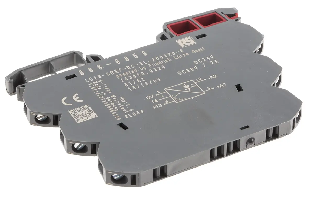 Produktfoto 1 von RS PRO DIN-Schienen Halbleiterrelais DC, 1-poliger Schließer 30 V / 2 A