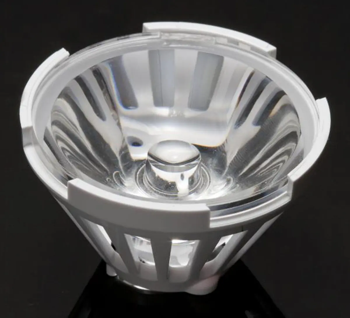 Produktfoto 1 von Ledil Crystal LED Linse 4,4°, Ø 49.7mm x 28.7mm, für Cree XP-G, Lumileds LUXEON A, Lumileds LUXEON Z, Nichia NVSxx19B,