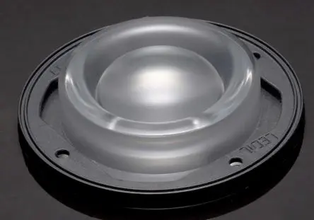 Ledil Stella LED Linse Rechteckig aus Silikon Rund, Klar 78 °, Ø 90 mm x 19.5 mm, für Bridgelux VERO18, Bridgelux