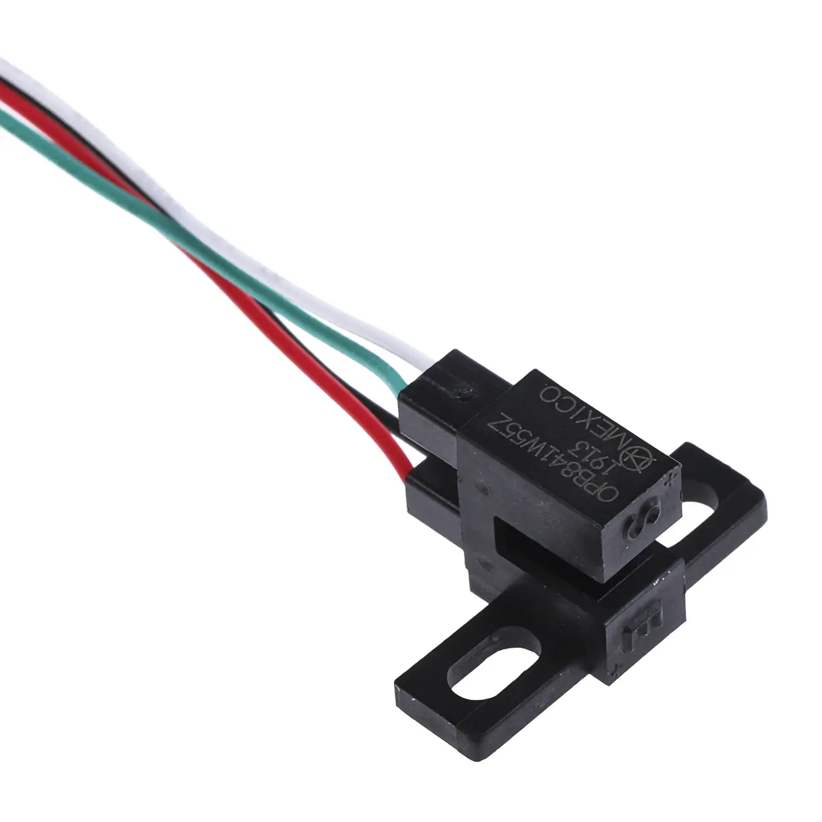 Produktfoto 1 von Optek OPB841 Schraubanschlussklemme Fototransistor Gabel-Lichtschranke, 4-Pin