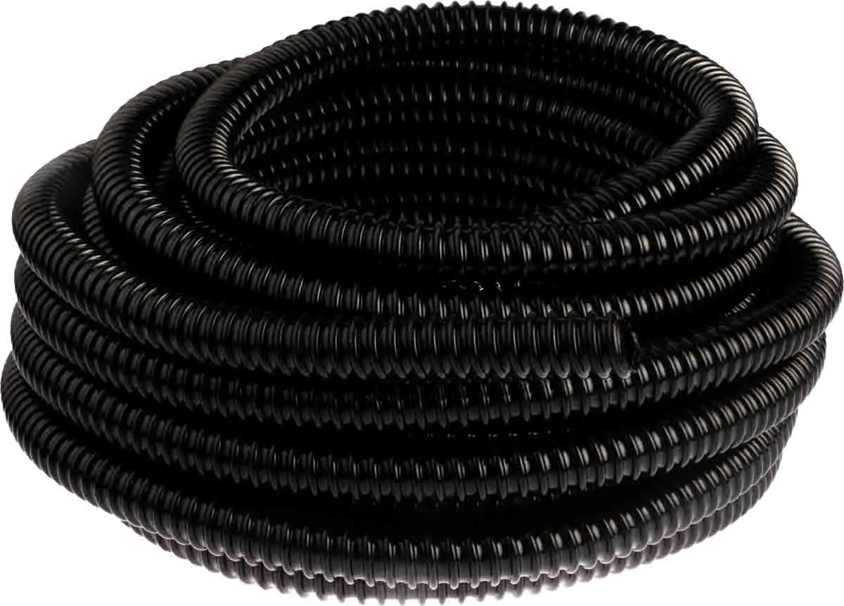 Produktfoto 1 von Flexicon FPAS Leerrohr Kunststoff, Ø 13mm nom. flexibel, Schwarz A ø 13mm I ø 9.8mm x 50m , mit IP-Schutzklasse