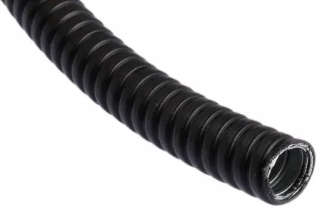 Produktfoto 1 von Flexicon FSU Kabelrohr Polyvinylchlorid Polyvinylchlorid, Ø 20 mm nom., Schwarz x 10 m IP54