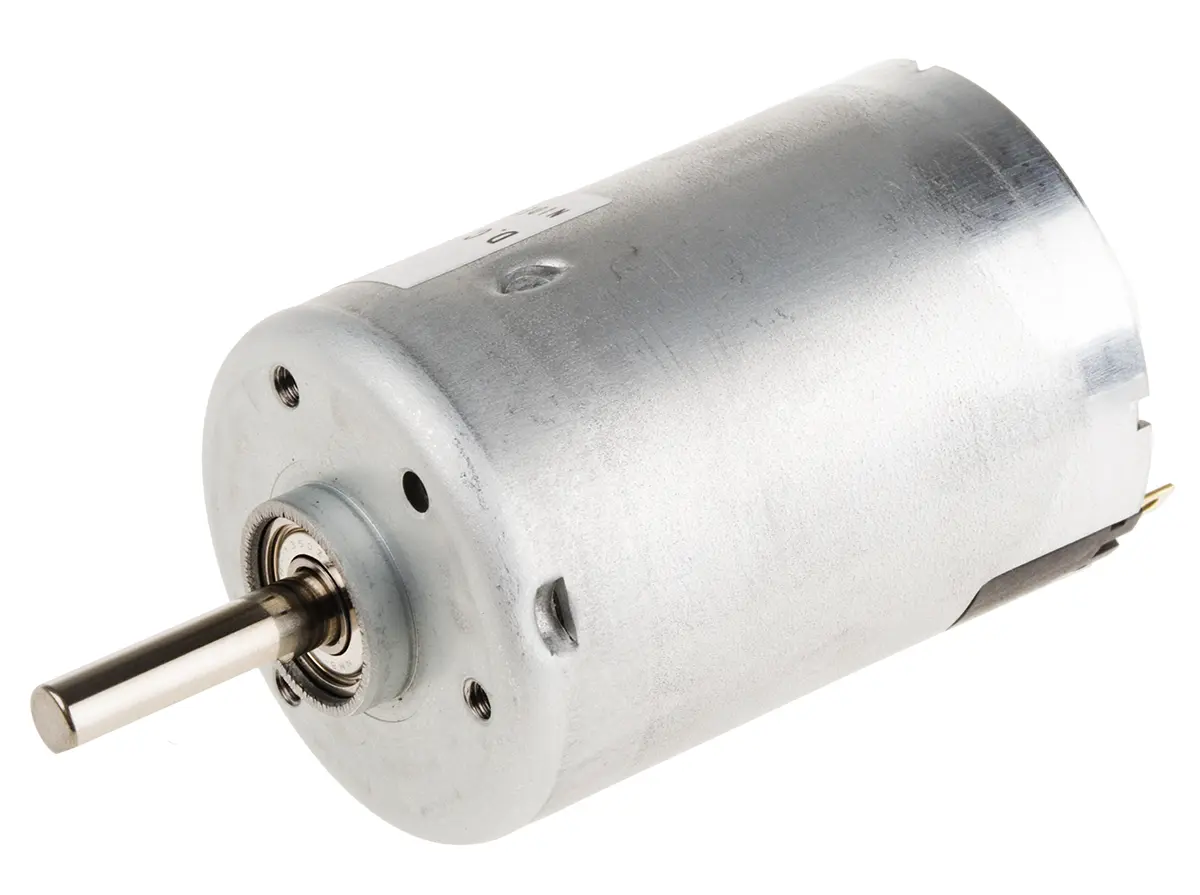 Produktfoto 1 von NIDEC ADVANCED MOTOR DMN37 Bürstenmotor Gleichstrommotor bis 24.5 mNm, 12 V dc / 9.2 W, 3600 rpm, Wellen-Ø 5 mm, 38.4 mm