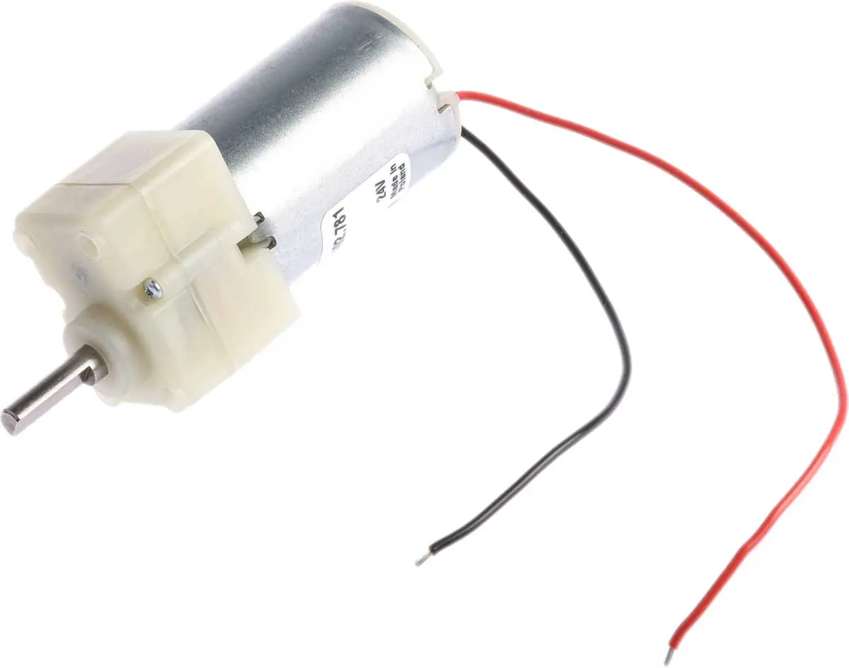 Produktfoto 1 von NIDEC ADVANCED MOTOR GMAG Bürsten-Getriebemotor DC-Getriebemotor bis 50 Ncm 109:1, 24 V / 2.56 W, 55 rpm, Wellen-Ø 6 mm,