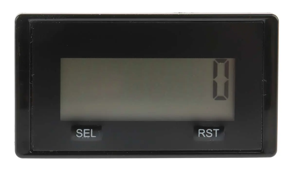 Produktfoto 1 von Trumeter 6300 LCD Bidirektional Zähler Manuell, kein Reset, Remote Impuls 3,6 V dc