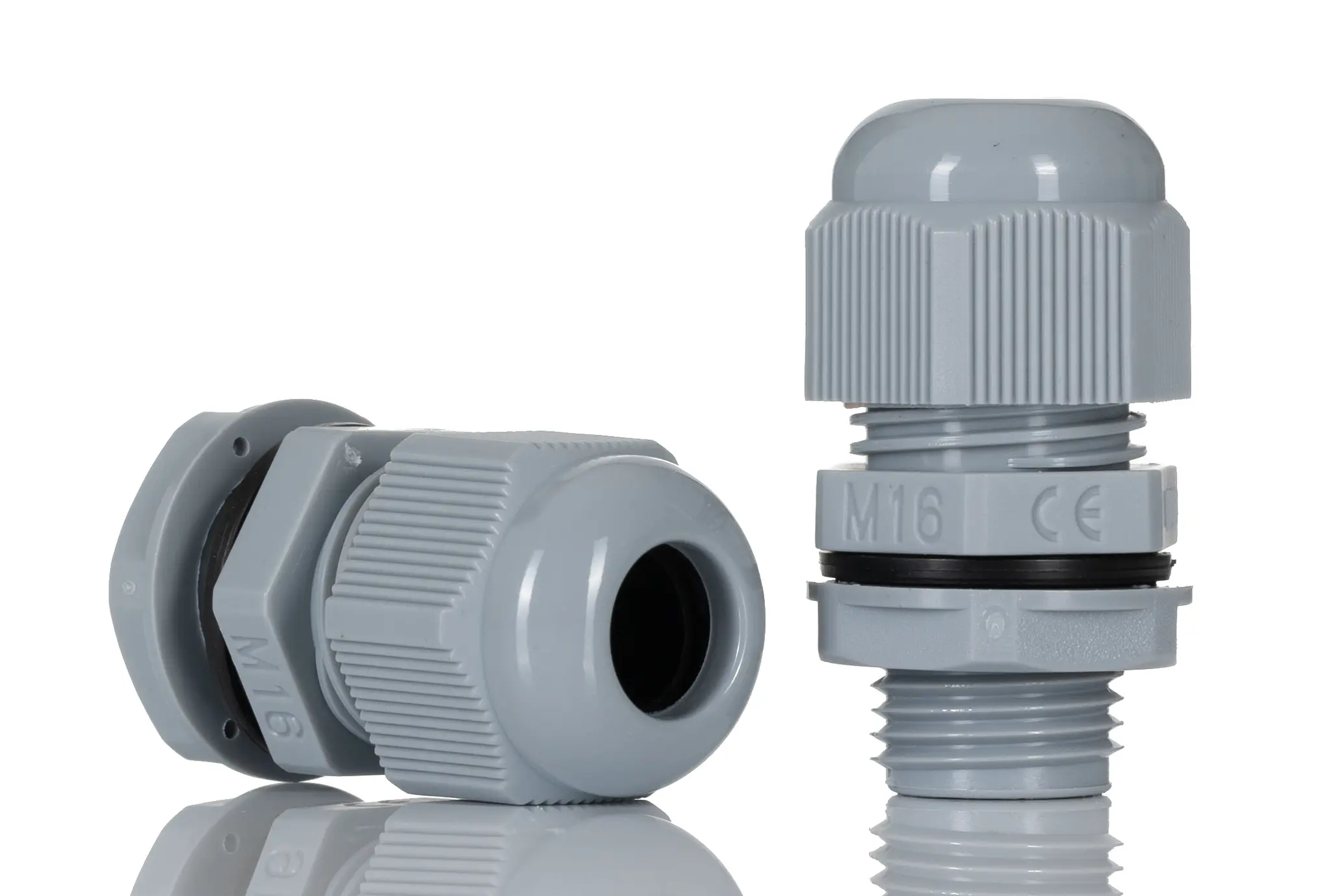 Produktfoto 1 von HellermannTyton NGM Kabelverschraubung, M16 Nylon 6.6 Grau 5 mm/ 10 mm, IP68