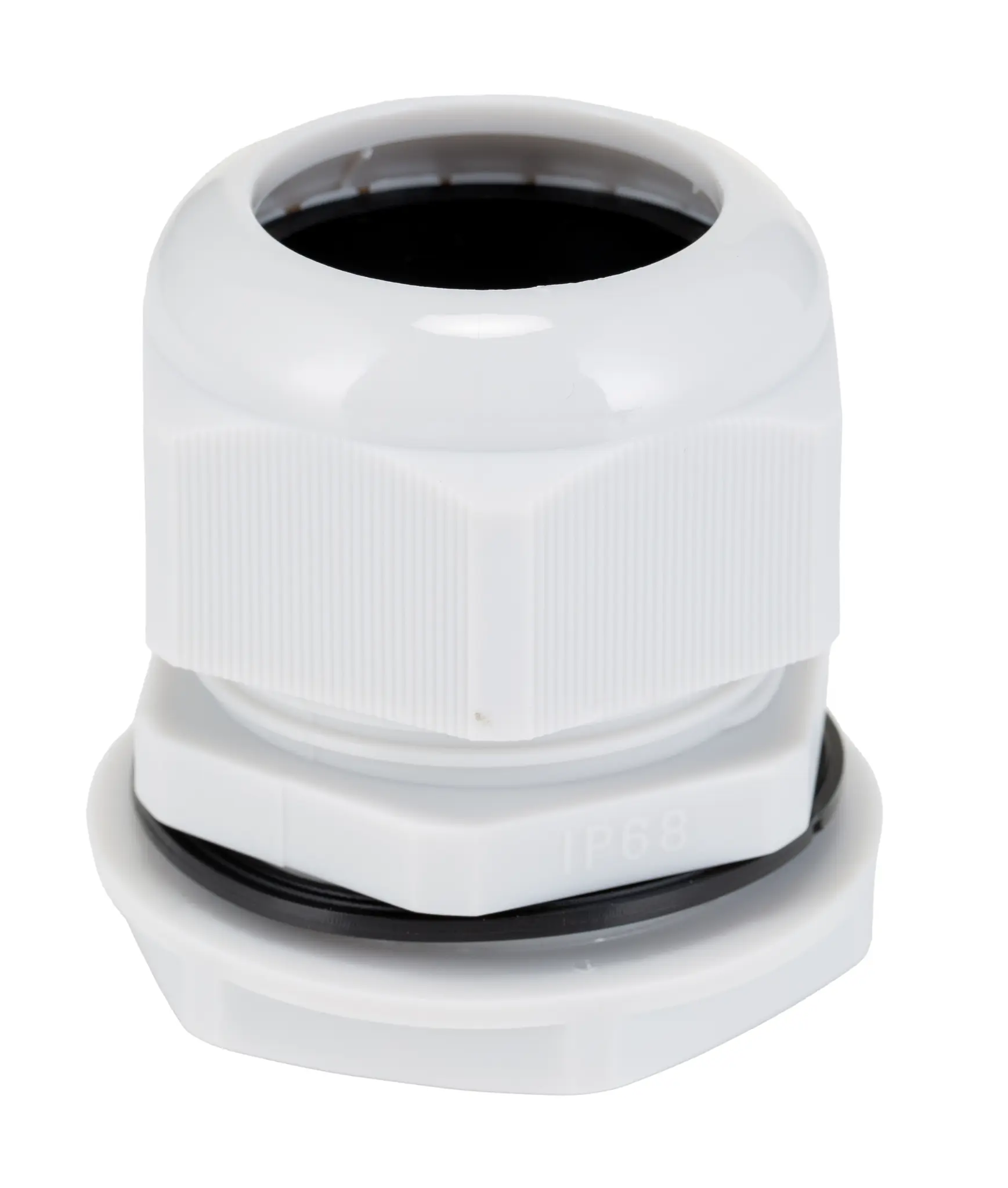 Produktfoto 1 von HellermannTyton NGM Kabelverschraubung, M50 Nylon 6.6 Grau 30 mm/ 38 mm, IP68