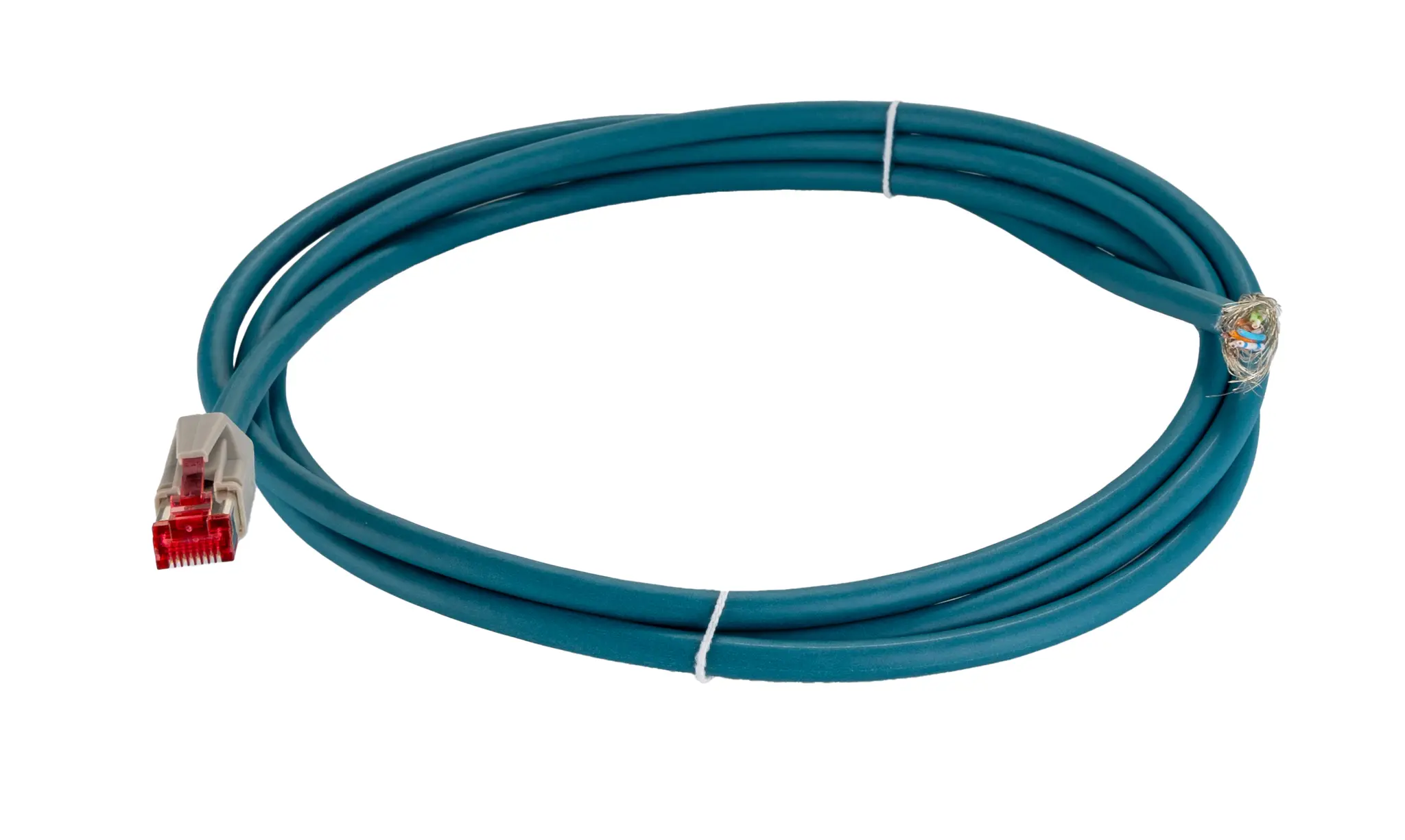 Produktfoto 1 von Phoenix Contact VS-IP20-OE-94F-LI/2.0 Kat. 6 Ethernet-Kabel, 2 m, Blau 2 Abgeschirmt, Aussen ø 6.4 mm Außen-ø ,