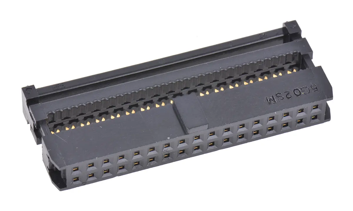 Produktfoto 1 von Hirose HIF3A IDC-Steckverbinder Buchse, Gerade, 34-polig Kabel / 2-reihig, Raster 2.54 mm