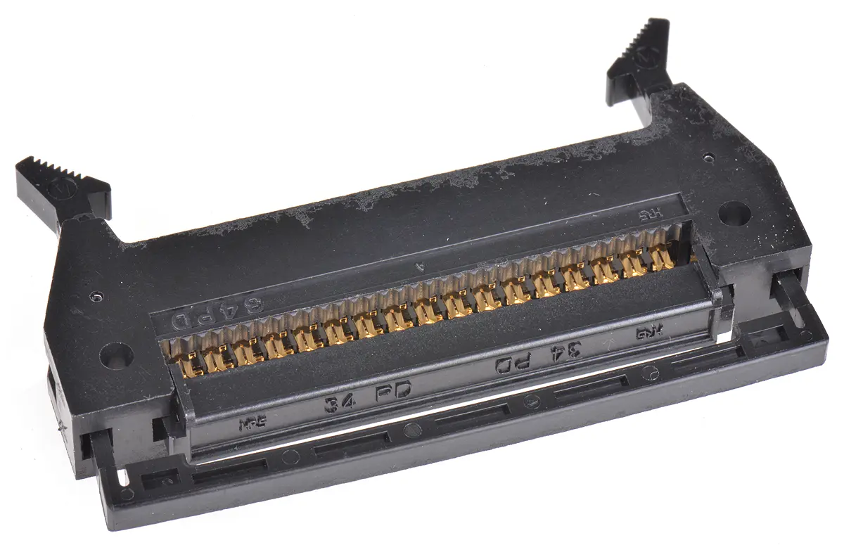 Produktfoto 1 von Hirose HIF3B IDC-Steckverbinder Stecker, Gerade, 34-polig Kabel / 2-reihig, Raster 2.54 mm