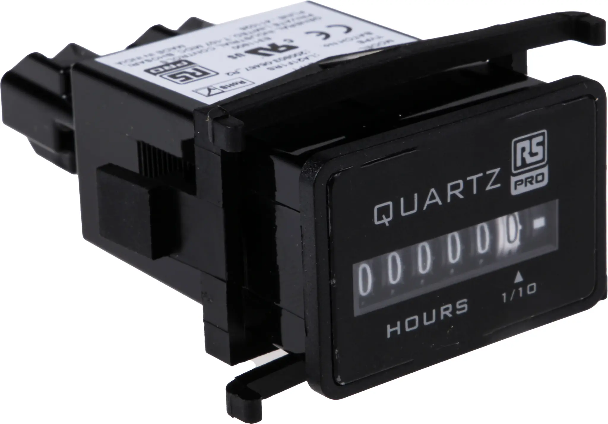 Produktfoto 1 von RS PRO Stundenzähler Aufwärts Zähler Analog Keine Rückstellung 6-stellig 264V ac