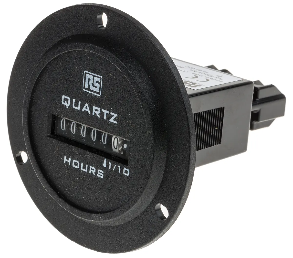 Produktfoto 1 von RS PRO Stundenzähler Aufwärts Zähler Analog Keine Rückstellung 6-stellig 80V dc