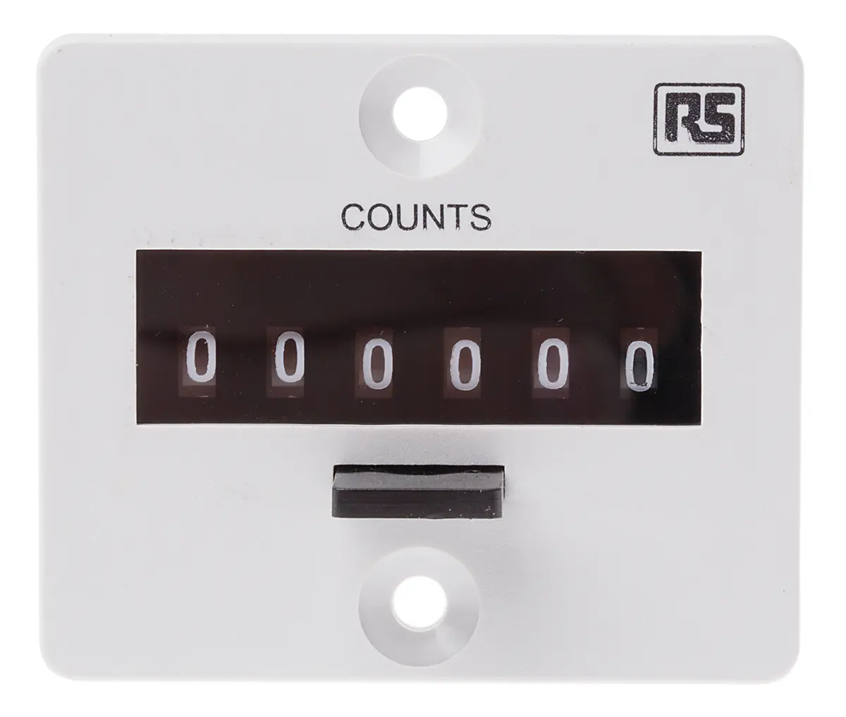 Produktfoto 1 von RS PRO Impuls Zähler Manuell 6-stellig Impuls max. 10Hz 24 V dc