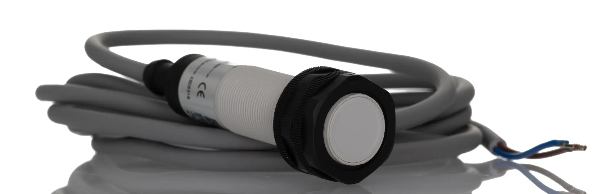 Produktfoto 1 von RS PRO M18 Näherungssensor Kapazitiv, Gewinderohr 5 mm 2-Draht 20 → 250 V ac / 300 mA NO, IP67