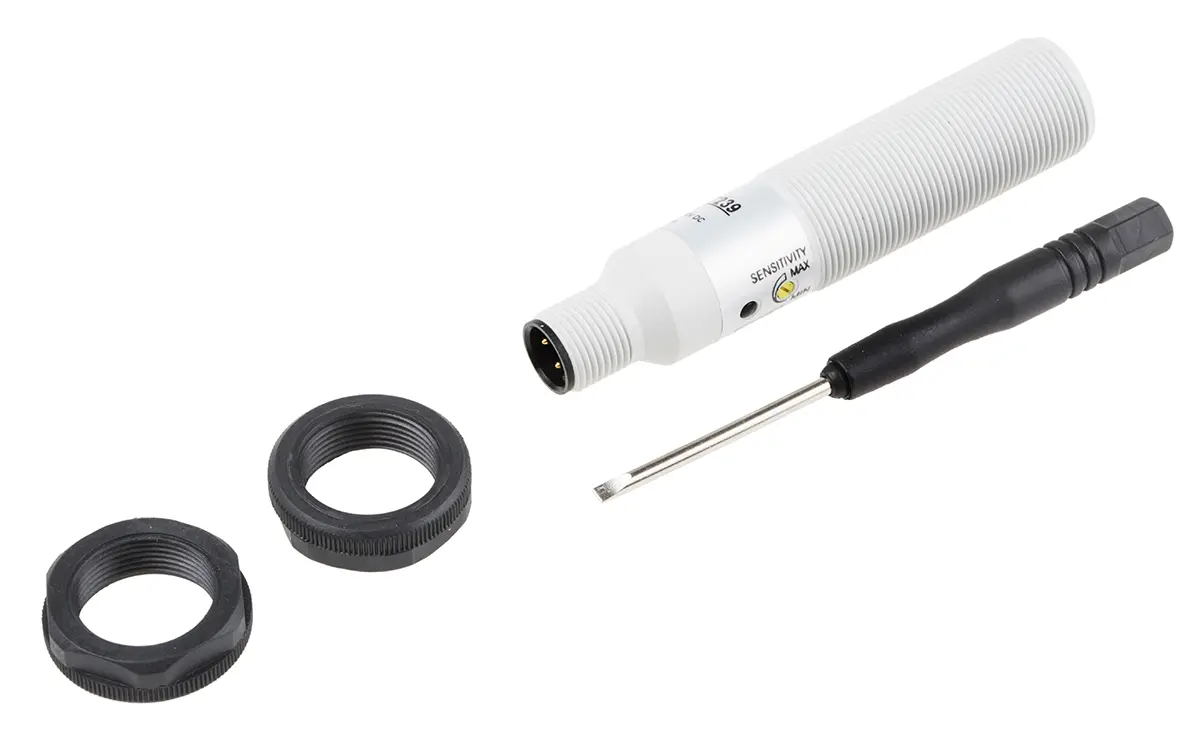 Produktfoto 1 von RS PRO M18 Näherungssensor Kapazitiv, Gewinderohr 5 mm PNP 10 → 30 V dc / 200 mA NO, IP67