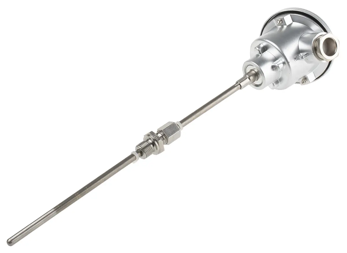 Produktfoto 1 von RS PRO Edelstahl 316L Platin-Widerstand Temperaturfühler Typ Typ J, Ø 6 mm x 250 mm 0 °C → 750 °C