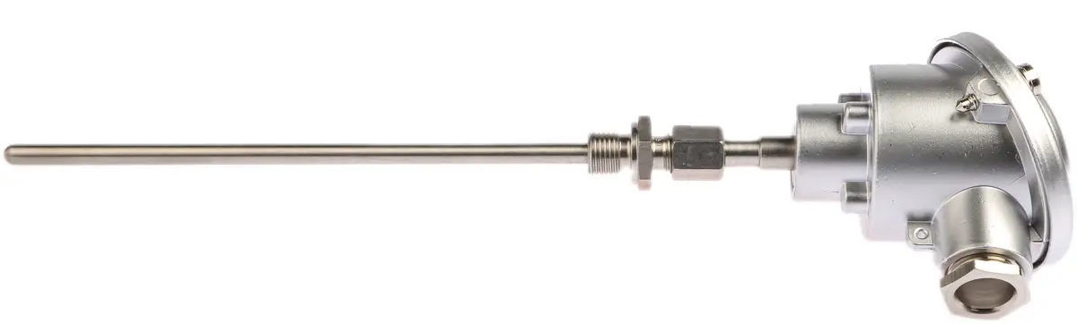 Produktfoto 1 von RS PRO PT100 1/4 GCY Widerstandsthermometer Inox 316L Ø 6mm x 200mm, -50°C → +250°C