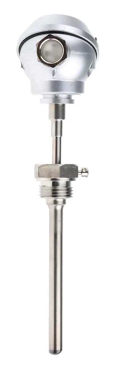 Produktfoto 1 von RS PRO PT100 1/2 GCY Widerstandsthermometer Inox 304L Ø 5.7mm x 120mm, -50°C → +250°C