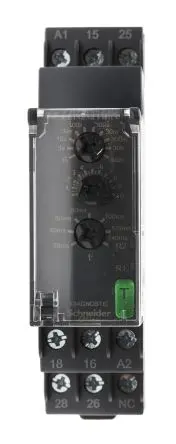 Produktfoto 1 von Schneider Electric Harmony Time Zeitrelais, DIN-Hutschiene 240 V dc 24V ac, 240 V ac, 2 Kont. 1, 2-poliger Umschalter