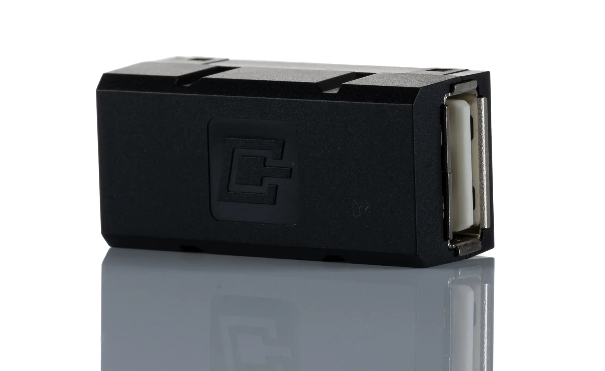 Produktfoto 1 von Weidmüller USB 360°-Schirmung Schwarz, 1 x 1-fach Auslass Gerade