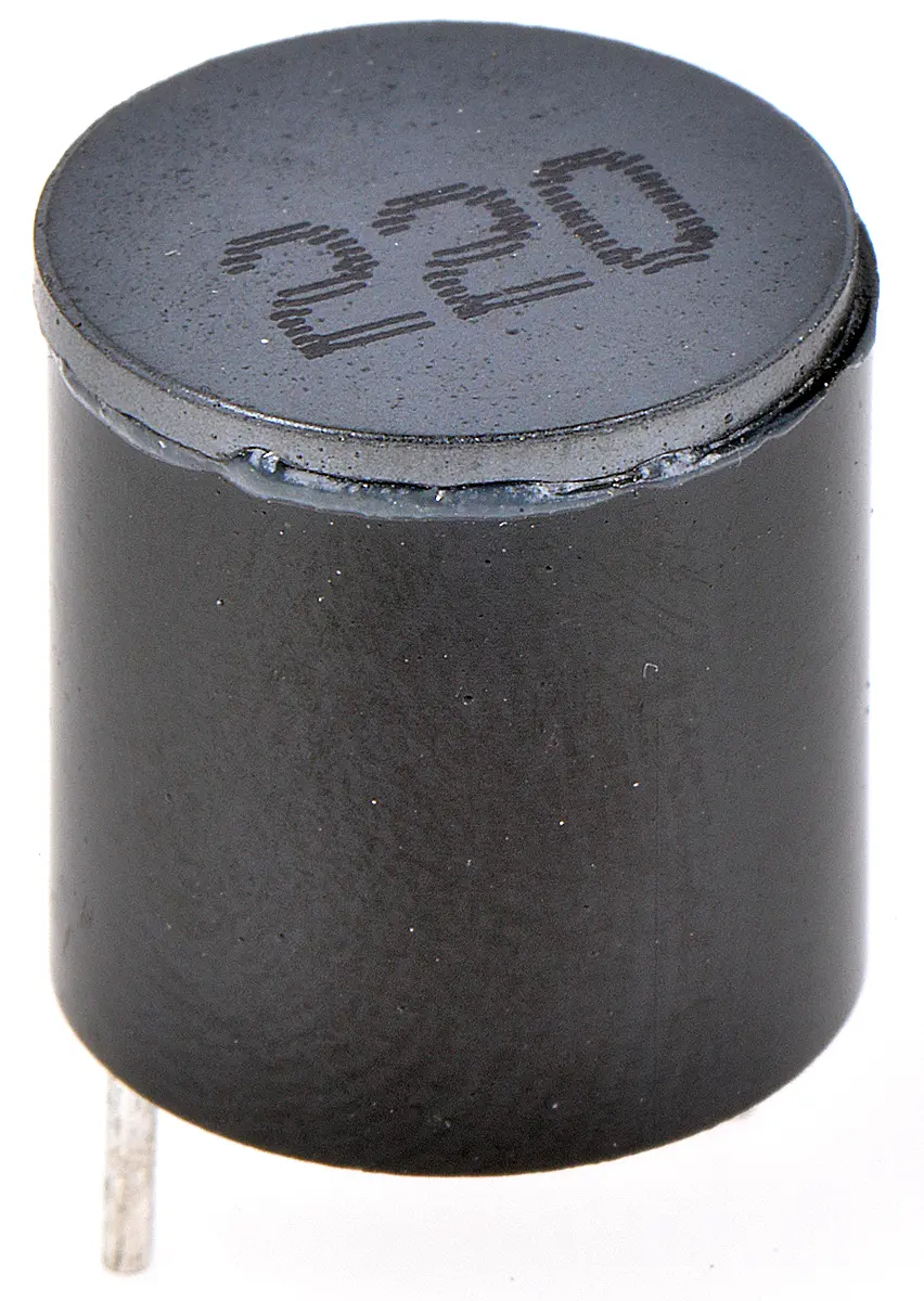 Produktfoto 1 von Wurth Elektronik WE-FAMI Power-Induktivität, Ferrit-Kern, 22 μH, 7.7 A, Radial / R-DC 14.5 mΩ, Ø 14.8 mm, Ø 0.9 mm x