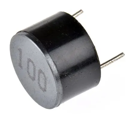 Produktfoto 1 von Wurth Elektronik WE-FAMI Induktivität bedrahtet, Ferrit-Kern, 10 μH, 6.2 A, Radial / R-DC 15.5 mΩ, Ø 12.8 mm, Ø 0.65 mm