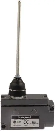 Produktfoto 1 von Honeywell E7 Endschalter, Spulenfeder 1-poliger Umschalter, IP65, Zinkdruckguss
