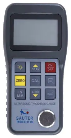Produktfoto 1 von Sauter TN 80-0.01 US Dickenmesser mit LCD Anzeige, 0.75 mm → 80 mm ±0.01 % / 0.01 mm
