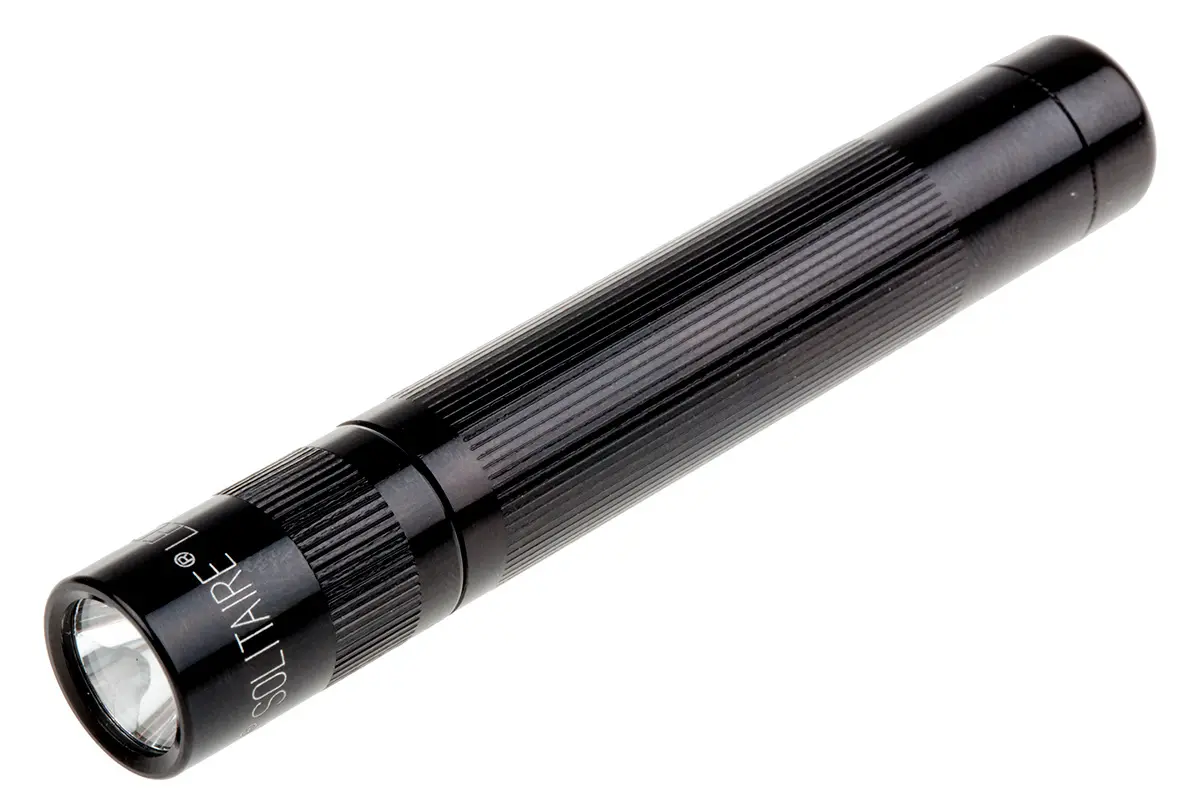 Produktfoto 1 von Maglite Taschenlampe Schlüsselanhänger LED Schwarz, 37 lm / Solitaire Mini, 81 mm