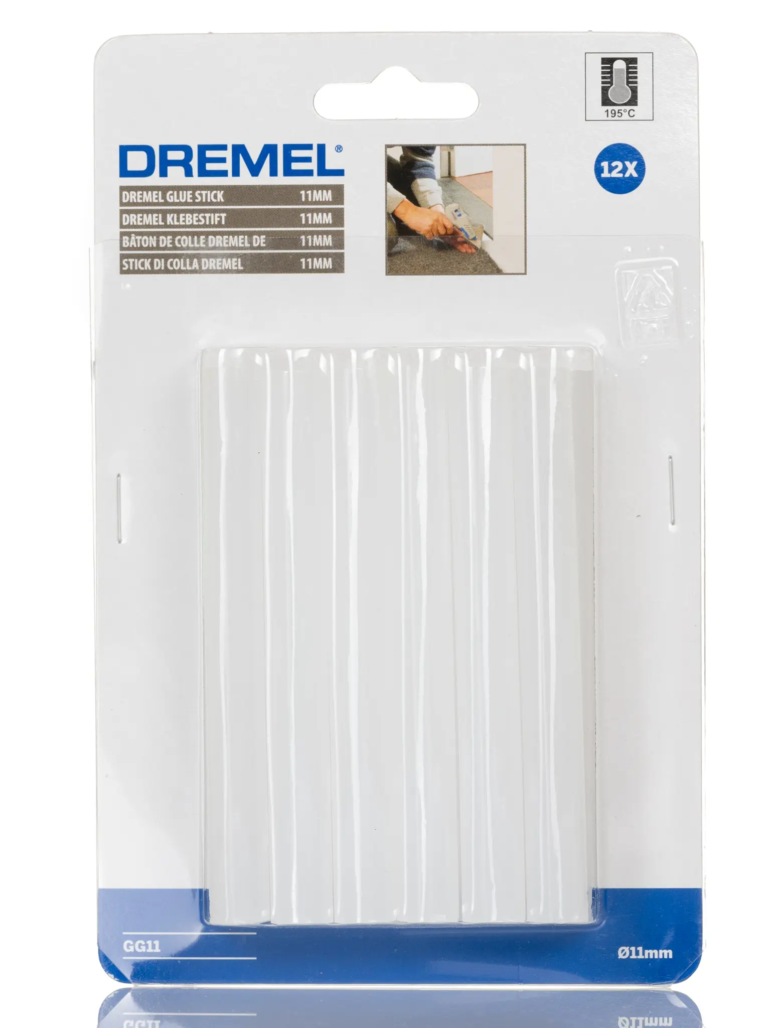 Produktfoto 1 von Dremel Heißkleber Weiß x 100 mm