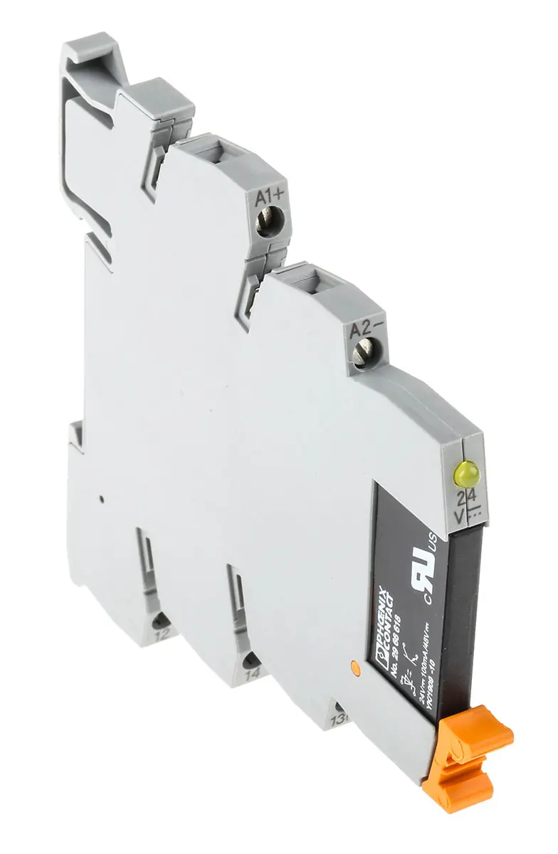 Produktfoto 1 von Phoenix Contact PLC-INTERFACE-PLC-OSC Schnittstellenmodul Schraubbefestigung, 24 V, DIN-Hutschiene 8.5mA