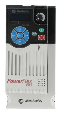 Produktfoto 1 von Allen Bradley PowerFlex 525 3-Phasen Frequenzumrichter 4 kW 400V ac 10.5 A 500Hz