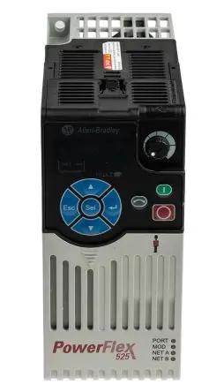 Produktfoto 1 von Allen Bradley PowerFlex 525 3-Phasen Frequenzumrichter 1.5 kW 528V 4 A 500Hz
