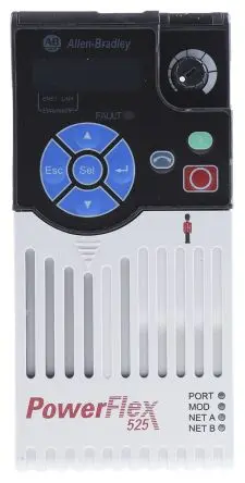 Produktfoto 1 von Allen Bradley PowerFlex 525 3-Phasen Frequenzumrichter 2.2 kW 480V ac 6 A 500Hz