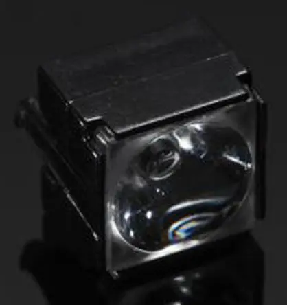 Produktfoto 1 von Ledil Larisa LED Linse 1-LEDs Vierkant aus Polymethylmethacrylat Vierkant, Schwarz 11 to 26 ° x 7.5 mm, für Cree XP-E,