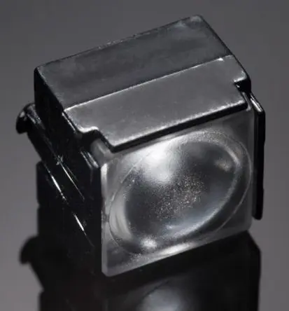 Produktfoto 1 von Ledil Larisa LED Linse 1-LEDs Vierkant aus Polymethylmethacrylat Vierkant, Schwarz 19 to 37 ° x 7.5 mm, für Cree XB-D,