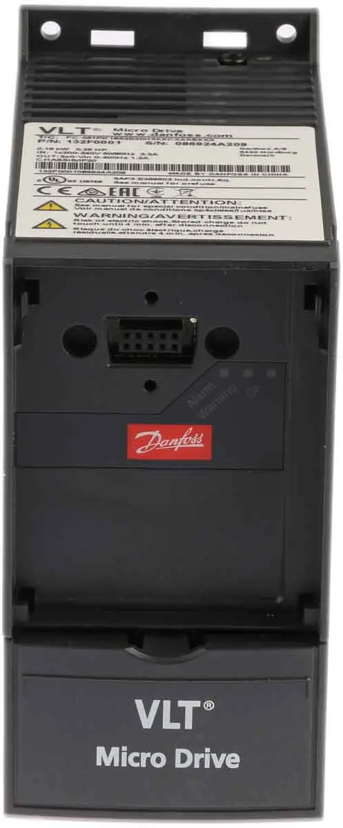 Produktfoto 1 von Danfoss VLT FC51 1-Phasen Frequenzumrichter 0.18 kW 240 V 1.2 A 400Hz