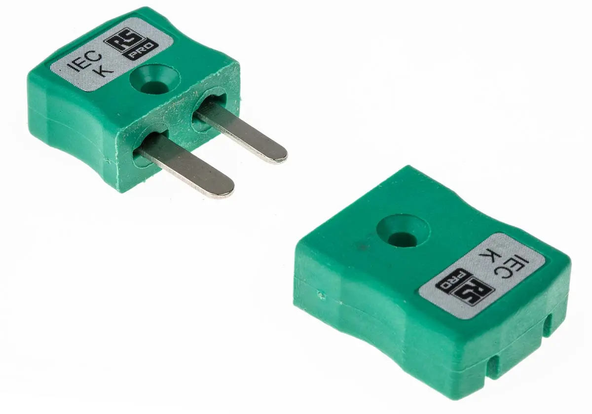 Produktfoto 1 von RS PRO Miniatur Thermoelement-Steckverbinder Stecker und Buchse für Thermoelement Typ K