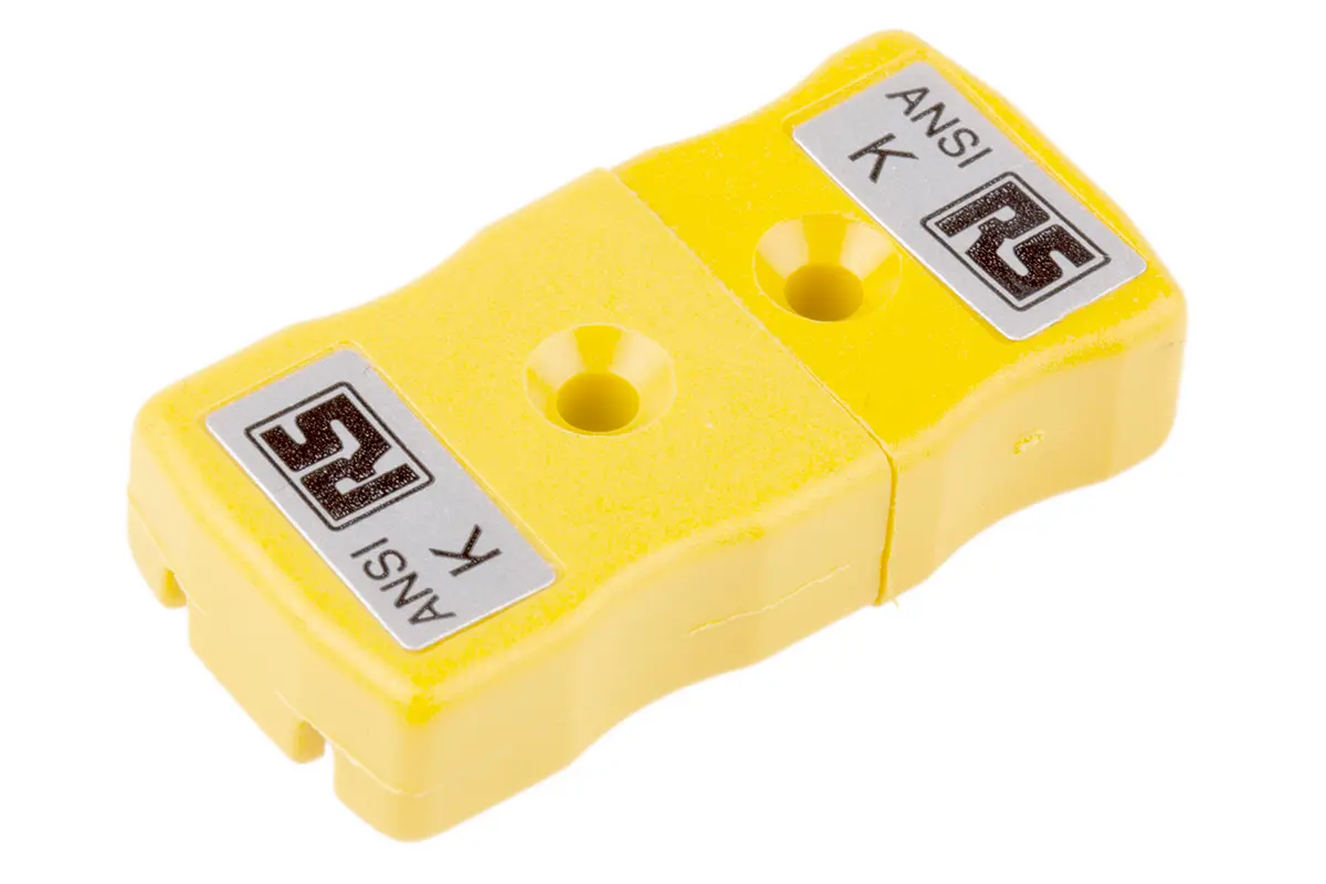 Produktfoto 1 von RS PRO Miniatur Thermoelement-Steckverbinder Stecker und Buchse für Thermoelement Typ K