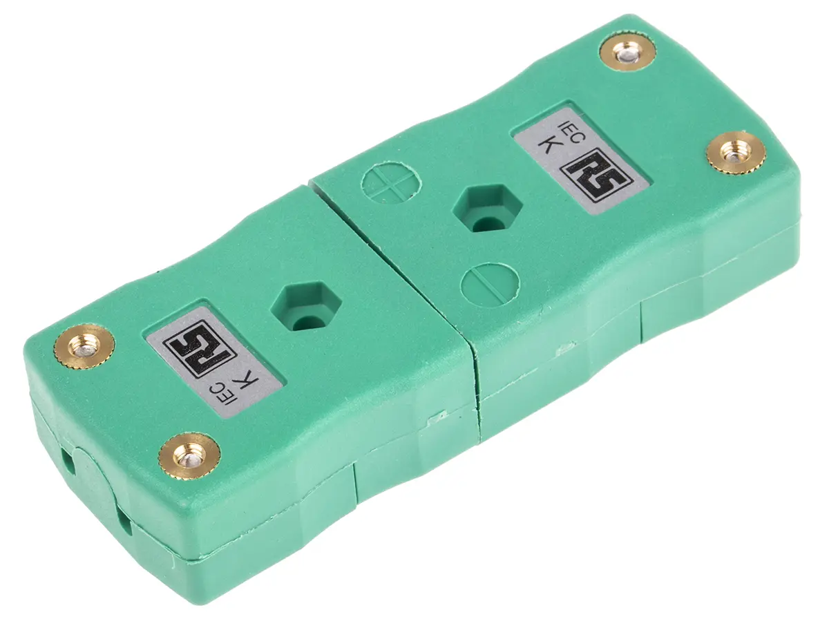 Produktfoto 1 von RS PRO Standardgröße Thermoelement-Steckverbinder Stecker und Buchse für Thermoelement Typ K