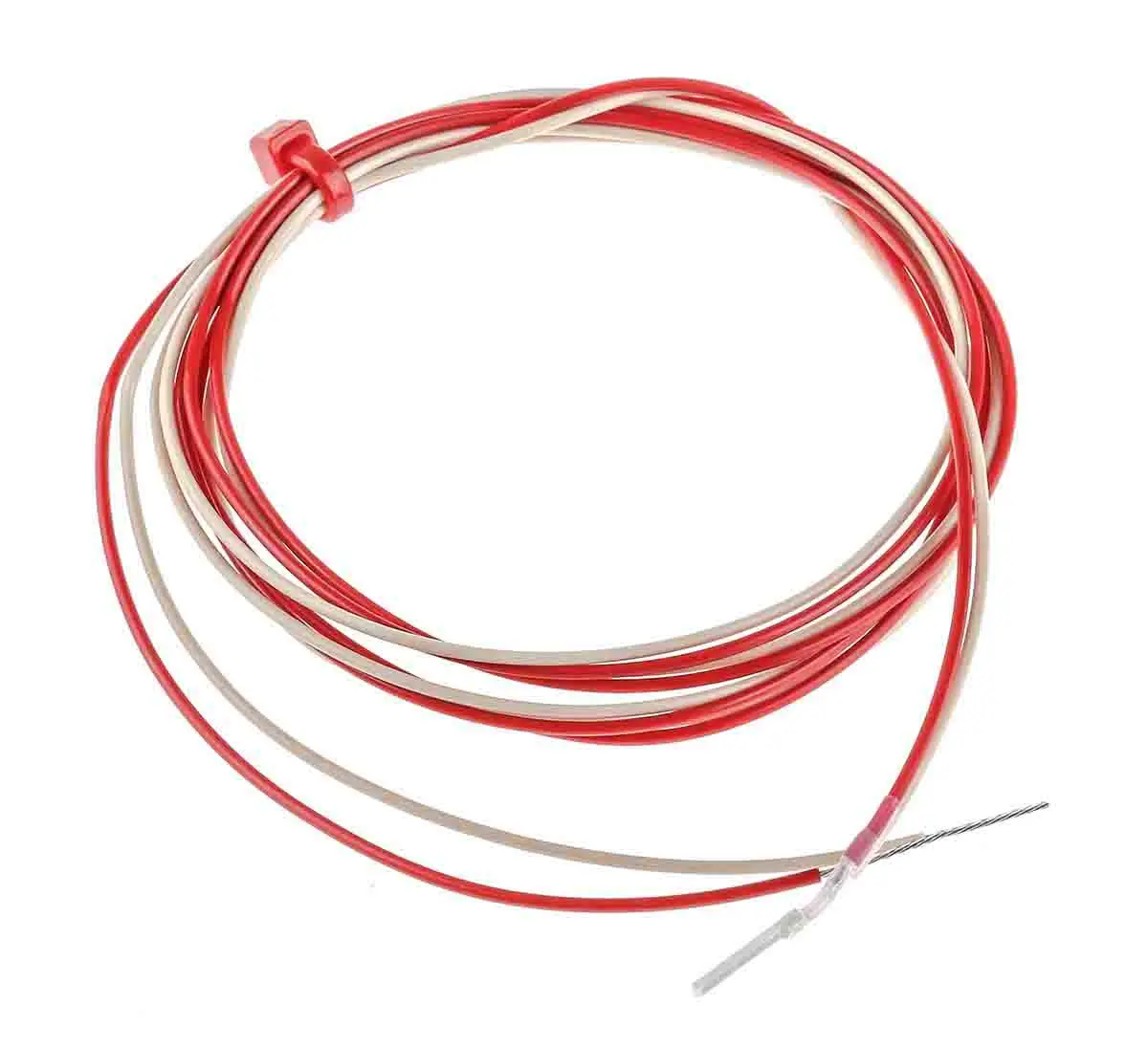 Produktfoto 1 von RS PRO Pt1000 Sensorelement Widerstandsthermometer Platin Ø 2mm x 10mm, -50°C → +250°C, 1m Leitung