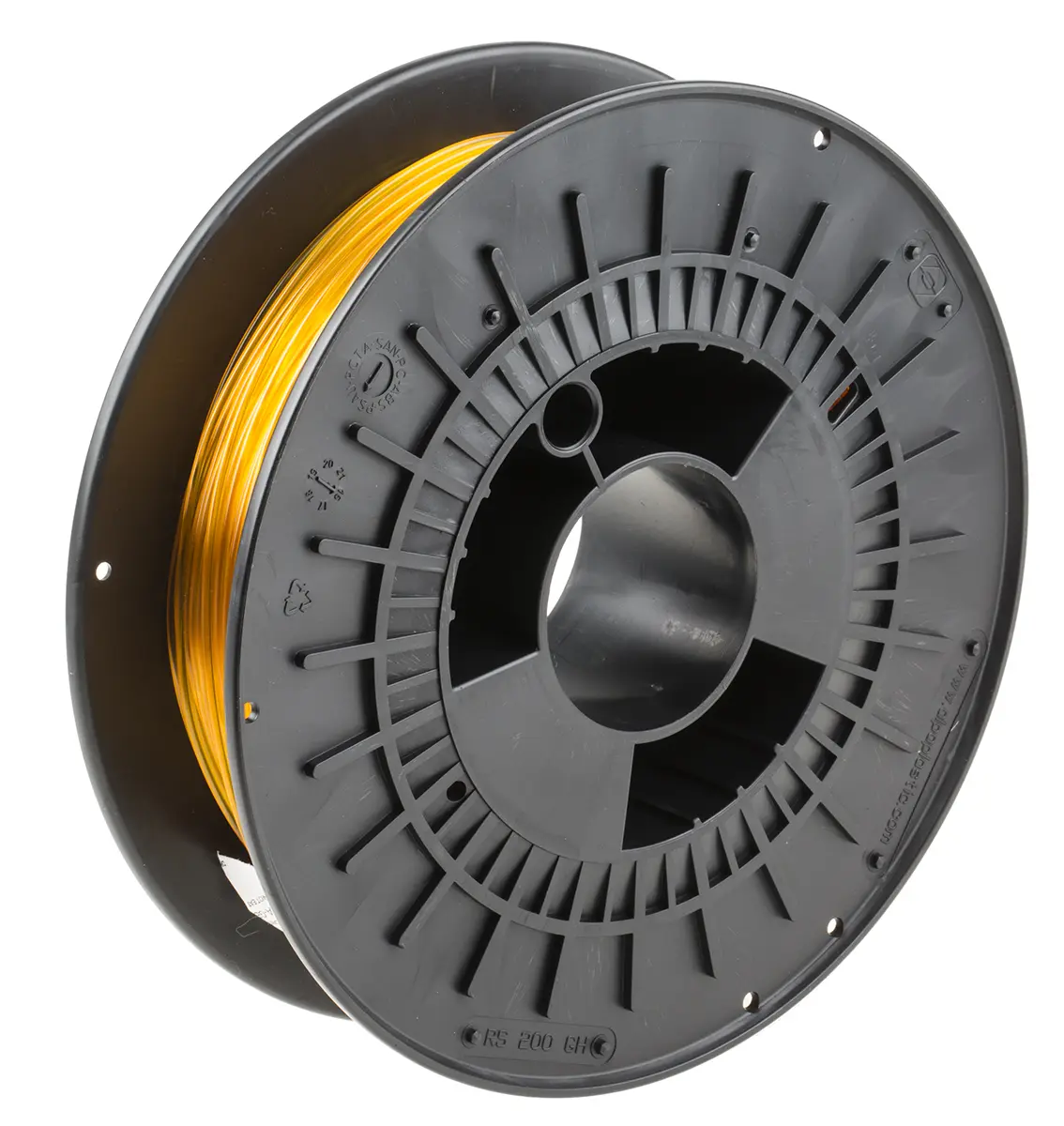 Produktfoto 1 von RS PRO Polyethylenterephthalat Glykol 3D-Drucker Filament zur Verwendung mit Gängige Desktop-3D-Drucker,