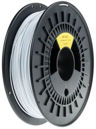 Produktfoto 1 von RS PRO PET-G 3D-Drucker Filament zur Verwendung mit Gängige Desktop-3D-Drucker, Weiß, 1.75 mm, Fused Deposition