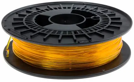 Produktfoto 1 von RS PRO PET-G 3D-Drucker Filament zur Verwendung mit Gängige Desktop-3D-Drucker, Lichtdurchlässig Gelb, 2.85 mm, Fused